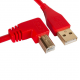 CABO UDG USB 2.0 A-B VERMELHO 2M