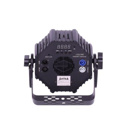PROJECTOR STAGEPAR 7x30W QUAD