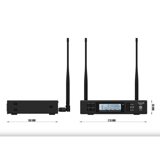 SISTEMA S/FIO AUDIBAX AWM 403 4X HEADSET