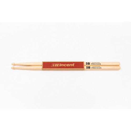 BAQUETAS WINCENT 5BP HICKORY PRECISION
