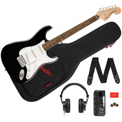 PACK FENDER SQUIER AFF STRAT LRL WPG BLK MICRO