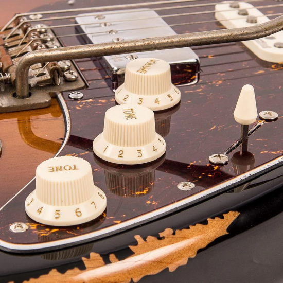 GUITARRA ELÉTRICA VINTAGE V6HMRSSB SUNSET SUNBURST