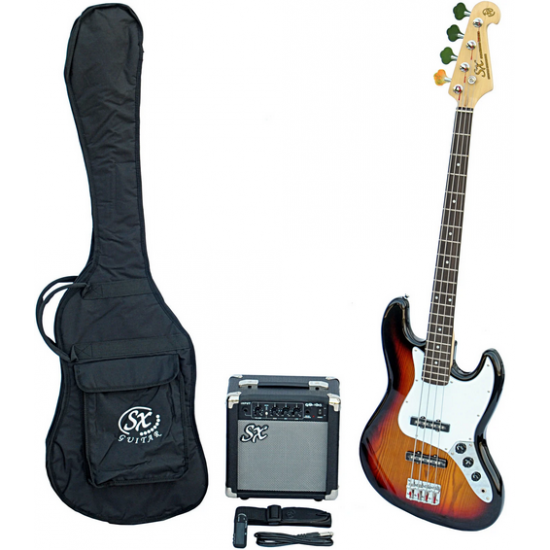 PACK BAIXO SX SB1SK JAZZ BASS
