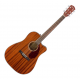 GUITARRA SEMI ACÚSTICA FENDER CD-140SCE ALL MAH GUITARRA SEMI ACÚSTICA FENDER CD-140SCE ALL MAH