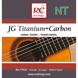 CORDAS GUITARRA CLÁSSICA RC STRINGS TTC30 TITANIUM + CARBON