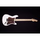 GUITARRA ELÉTRICA MAGNETO U-ONE SONNET STANDARD METALIC WHITE MAPLE FB WITH GIG BAG