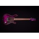 GUITARRA ELÉTRICA MAGNETO U-ONE SONNET MODERN SEE THRU PURPLE WITH GIG BAG