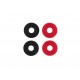 ERNIE BALL EB4603 STRAP BLOCKS RED/BLACK