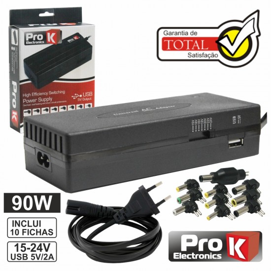 ALIMENTADOR SWITCHING 15-24V 5A C/USB PROK ALIMENTADOR SWITCHING 15-24V 5A C/USB PROK