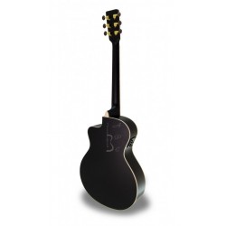 GUITARRA SEMI-ACÚSTICA APC EA100 BK CW c/PICK UP