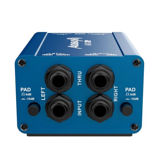 AUDIBAX ADI-20P DI PASSIVA DE 2 CANAIS AUDIBAX ADI-20P DI PASSIVA DE 2 CANAIS