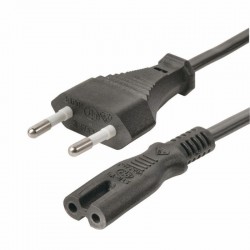 CABO ALIMENTAÇÃO AC PLANO / TIPO 8 IEC C7 2M