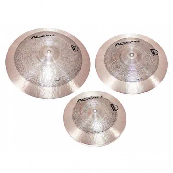 SET PRATOS AGEAN CYMBALS 3x CYMBAL14-16-20 SAMET - B20 BRONZE