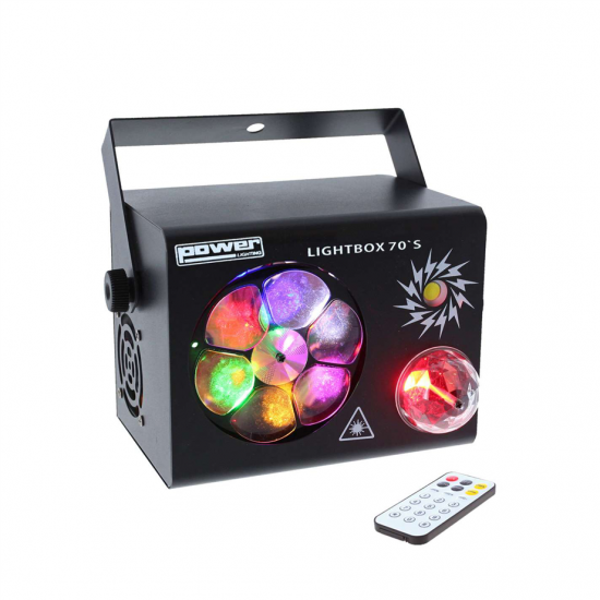 EFEITO DE LUZ POWER LIGHTING LIGHTBOX 70S