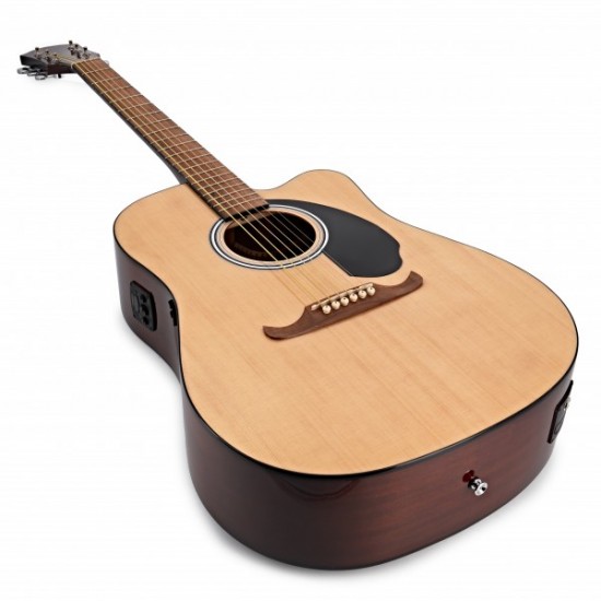 GUITARRA SEMI ACÚSTICA FENDER FA-125CE II DREAD NAT