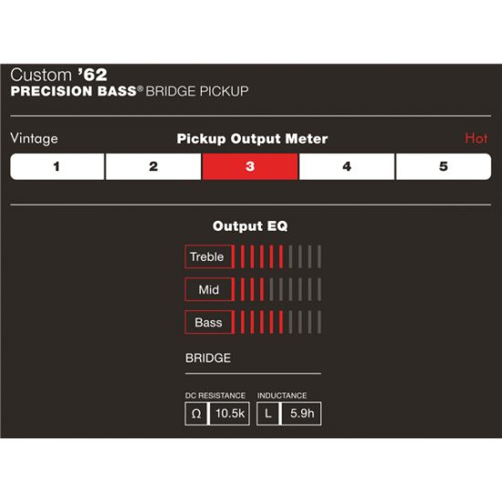 FENDER CUSTOM SHOP 62 P-BASS PICKUP