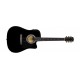 GUITARRA SEMI ACUSTICA FENDER SQUIER SA-105CE BK