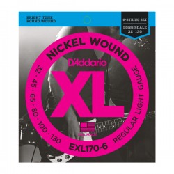 CORDAS D'ADDARIO EXL170-6 BAIXO