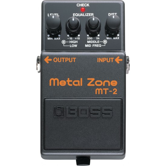 PEDAL BOSS MT-2 METAL ZONE DISTORTION PEDAL BOSS MT-2 METAL ZONE DISTORTION